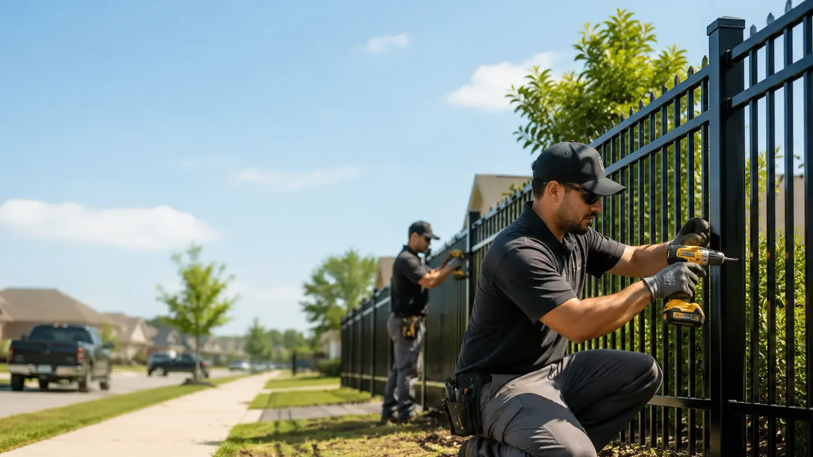 Metal Fence Installation in Hillsdale, MI